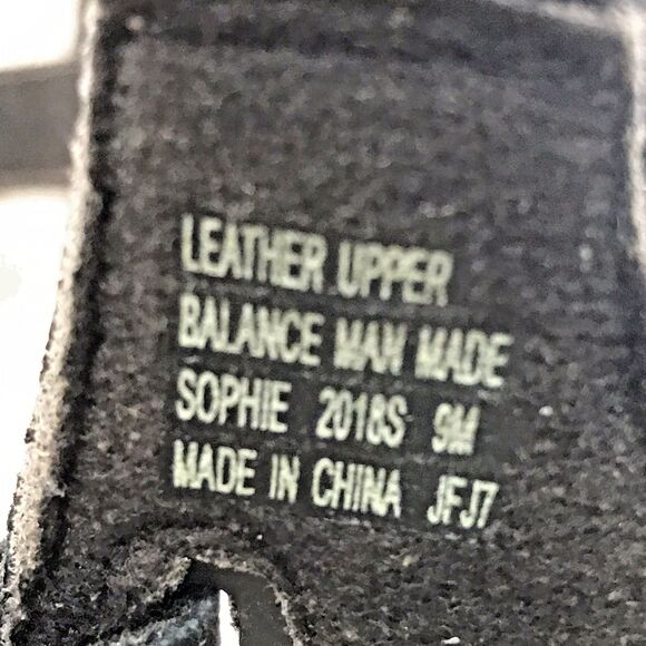 Sbicca of California Dale Slip On Mules Women's 9W Black Leather Driving Shoes - Picture 9 of 13